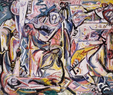 Jackson Pollock Painting - Circumcision January Jackson Pollock